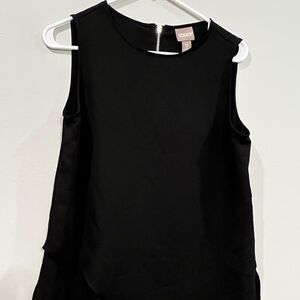 Chico’s  black sleeveless top